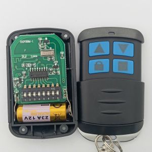 Tay điều khiển cửa cuốn mã gạt 433 mhz inox Thanh Trung
