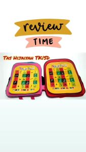 Tas Anak Sekolah Muslim PAUD TK SD Termurah Seri Hijaiyah Terbaru Tas Anak Muslim Bahan Dinir