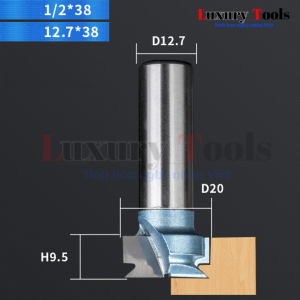 [Hàng chính hãng]❌FREE SHIP❌Mũi phay gỗ héc ván chống cong vênh ván mặt bàn ghếtủ...nhập khẩu Tideway cao cấp