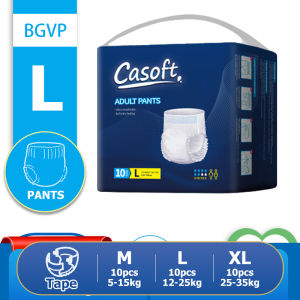 【50PCS】BGVP 10pcs×5pack Adult Diaper Women/Elderly Men Adult Pull Ups Pants Medium Underwear Pants Lightweight And Breathable