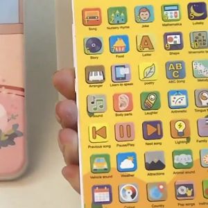 Kids Smartphone Simulated Toys Rechargeable Touchscreen Musical Early Educational Mobile Phone Kids Phone