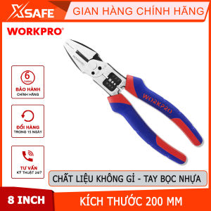 Kìm điện đa năng 8 inch 200mm Workpro - WP231085