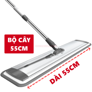 Lau Cây Nhà YingBang Cỡ Lớn Làm Từ Hợp Kim Nhôm Tay Cầm Thanh Inox 115cm Kích Thước Cây Lau Nhà Từ 45cm Đến 95cm