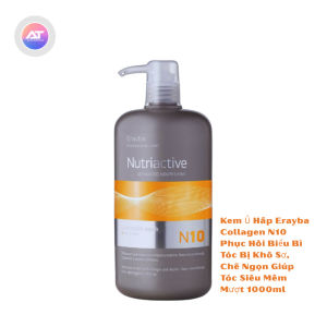 Dầu Gội N12  Xả N16 Hấp N10 Erayba Collagen Phục Hồi Tóc Bị Khô Sơ Chẽ Ngọn Giúp Tóc Mềm Mượt 1L