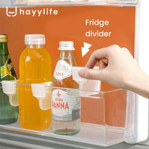 Hayylife Sekat Partisi Kulkas Isi 4 Pcs - Partisi/Sekat Untuk Kulkas Organizer Serbaguna Dan Dapat Disesuaikan HL-ABA723