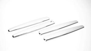 Cornerr For Toyota Land Cruiser Prado 250 LC250 2024 2025 ABS Chrome Exterior Car Side Door Handle Frame Cover Sticker Trim Accessories Z4K2H