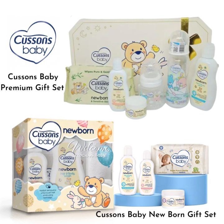 Cussons Baby Gift Newborn Premium Box Pack Set Paket Hadiah Kado
