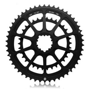 50-34T/52-36T/53-39T Road Bike Chainrings Replacement Bike Double Chainring Narrow Wide Tooth Disc Chain Wheel Chainring