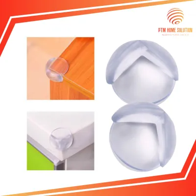 ⭐儿童安全桌角防护套球形透明防撞保护角⭐PVC Plastic Edge Corner Guard Baby Home Safety Transparent Clear Table Corner Protector⭐Pengawal Sudut Tepi Plastik PVC Keselamatan Rumah Bayi Pelindung Sudut Meja Jelas Telus