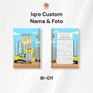 Custom Nama Dan Foto Full Color Buku Iqro Anak Milenial Kado Souvenir Hadiah Ulang Tahun - Istiqomah