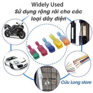 Đầu Nối Dây Điện Nhanh Chữ T thông minh cút nối chia dây chống nước chịu tải giắc nối cáp điện an toàn chống cháy cho nhà ô tô xe máy Cấu Trúc Thiết Kế Nhỏ Gọn - Lazada