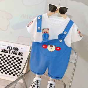 Overall Anak Laki Laki 1 - 5 tahun Set PEPSY 2in1 Baju Kodok Anak Import