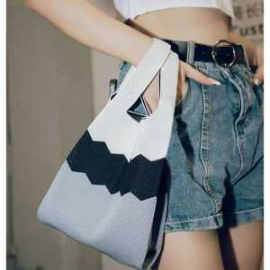 Tas Tangan jinjing knitted Bag Korean Fashion Bahan Rajut tebal Style Knitted Bag rajut premium