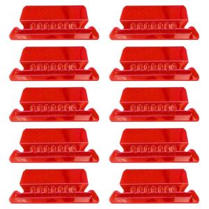 10Pcs Hanging Folder Tabs Insertable Plastic Tabs for Hanging Folders 2Inch File Folder Tabs and Inserts Office Supplies