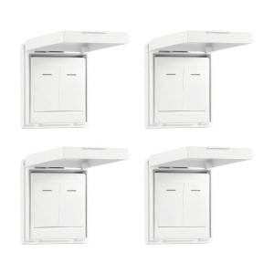 Vỏ điện chống ẩm với cấu hình mỏng manh tích hợp liền mạch cho vòi hoa sen dễ dàng lắp đặt