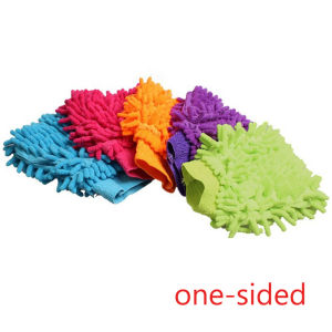 Double-side Microfiber Cleaning Glove Soft Chenille Car Body Washing Mitt Towels Duster Auto Care Gloves Car Accessories