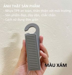 Chặn cửa sao su chống trượt treo được gọn nhà chất liệu đẹp dày dặn
