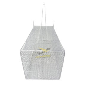 【Ready Stock】NEW Extra Big Cage Monkey Fox Cage 93*40*40Cm Big Trap Cage/ Perangkap Biawak Musang Monyet Sangkar Besi Besar