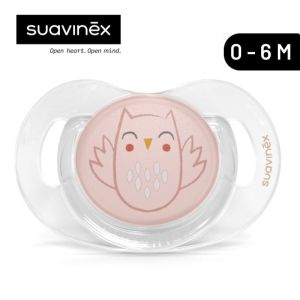 Suavinex Premium Soother with SX Pro Physiological Silicone Teat 0-6M - Bonhomia Owl