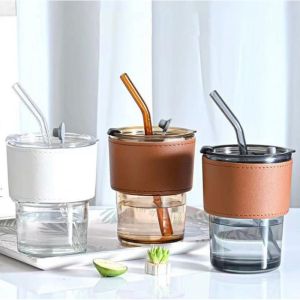 Gelas kaca Estetik Tumbler Aesthetic Gelas Gorgous