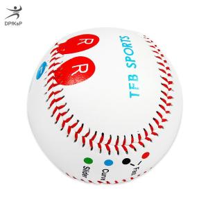 DP👓🧤🎾 1PC 9Inch Pitch Đào Tạo Bóng Chày Với Ngón Tay Vị trí Đánh Dấu Tiêu Chuẩn Bóng Chày Huấn Luyện Viên Cho Ném Thực Hành
