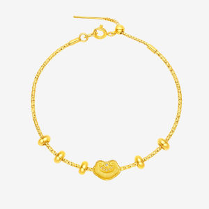 CTS Pure Gold Diamond Blessing Charm Chinese Cultural Relics Series CHOW TAI SENG 周大生 G0QB00166CH G0QB00168CH G0QB00170CH (Free Bracelet Rope)