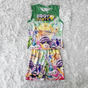 Kids top jersey terno 2-7yrsolf Eggparty