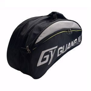 MUQZI Big Capacity Badminton Racket Bag Single Shoulder 4 To 6 Racquet Bag Sports Bag Adjustable Tennis Racket Bag Squash Racquet