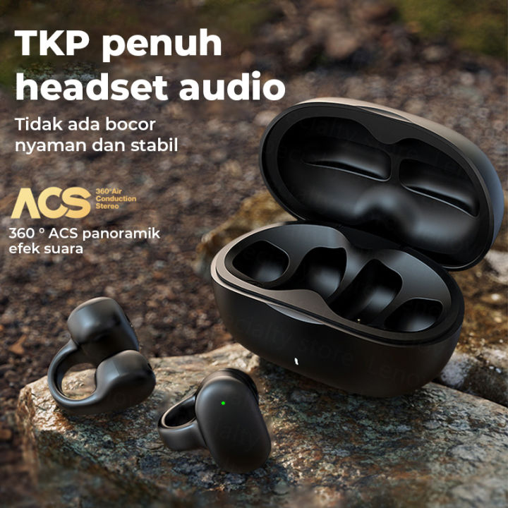 VOULAO Sound Earcuffs Ear Bone Conduction Earring Type Wireless