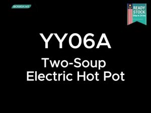 Twin Soup Electric Hot Pot 6L Double Soup Electric Pot Periuk Elektrik Sup Berkembar 鸳鸯电热锅 YY06A