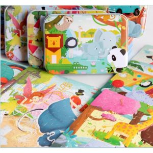 Puzzle Jigsaw Kayu 120 Pcs Aneka Motif Mainan Edukasi Anak