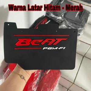 MUDFLAP KARET SPAKBOR BEAT ESP HONDA IEJIMO KARET MUDFLAP BEAT FI WARNA WARNI