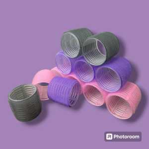 Roll Rambut Besar Jumbo 6CM Otomatis Import Murah Isi 6Pcs