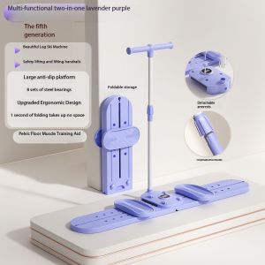  Workout Equipment Ski Fitness Board Machine Pilates Board Leg Exercise Slimming Fitness Leg Trainer Slimming leg artifact pelvic floor muscle trainer for training the inner thigh