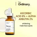 The Ordinary Vitamin C & Retinol Set / Morning Prevent & Night Correct / Repair & Anti-aging- 2x30ml. 