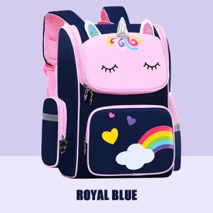 【VIDKHSY Store】2025 Cute Unicorn School Bag for Kids Girls & Boys Waterproof Large Kindergarten Primary Sling Bag School Backpack for Kids