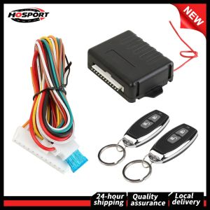 【Free Shipping】 Keyless Entry Alarm System Car Door Lock with Remote Control