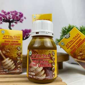 Madu Kuning Sehat Lambung Attaubah BPOM isi 350gr | Obat Ampuh Untuk Lambung