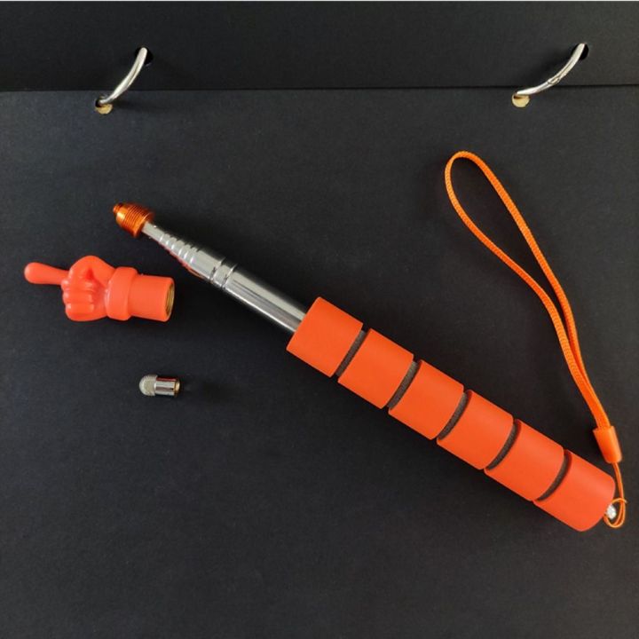 Telescopische Presentatiestok – Verstelbare Leespresenter – Metalen Witteboardwijzer – Compact En Draagbaar – Voor Docenten, Seminars En Rondleidingen