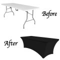 Table Cloth Strech Table Cover Untuk Hotel Kantor Rumahsakit. 