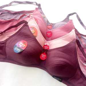 6 Pcs BRA/BH SPORT WANITA DEWASA TANPA KAWAT TANPA BUSA JUMBO TERMURAH DAN TERLARIS HARGA GROSIR