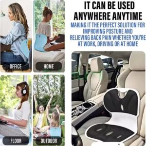 ㊙【SG Stock】🔥 Posture Corrector Chair Seat Posture Correction for Office Desk Long-Sitting Waist Support Correction Student Backrest Fitness Chair
