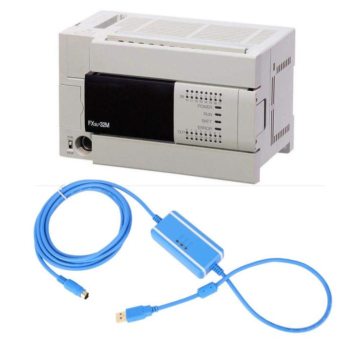 Programming Cable Fit for Mitsubishi PLC FX Series Communication Data ...