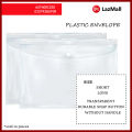 Plastic Envelope Ordinary Thin Clear Envelopes (Long & Short). 