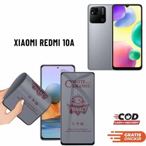 anti gores matte ceramic - Anti gores SPY Matte Ceramic - TG hp - All Type Hp XIAOMI REDMI 10A