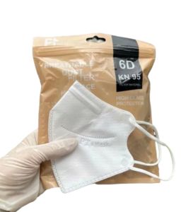 10 cái khẩu trang 6d PT MASK 5 lớp dầy mịn lọc bụi kháng khuẩn