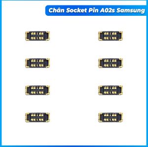 Chân socket pin trên main A02s A03s A03 samsung