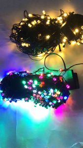 Dây đèn led trang trí noel 50m đèn led ngoài trời