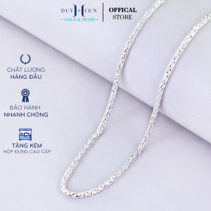 Dây Chuyền Bạc Duy Hiển Kiểu Dây Dừa Siêu Bền Chắc Đầy Đủ Các Size Dễ Kết Hợp Đeo Mặt