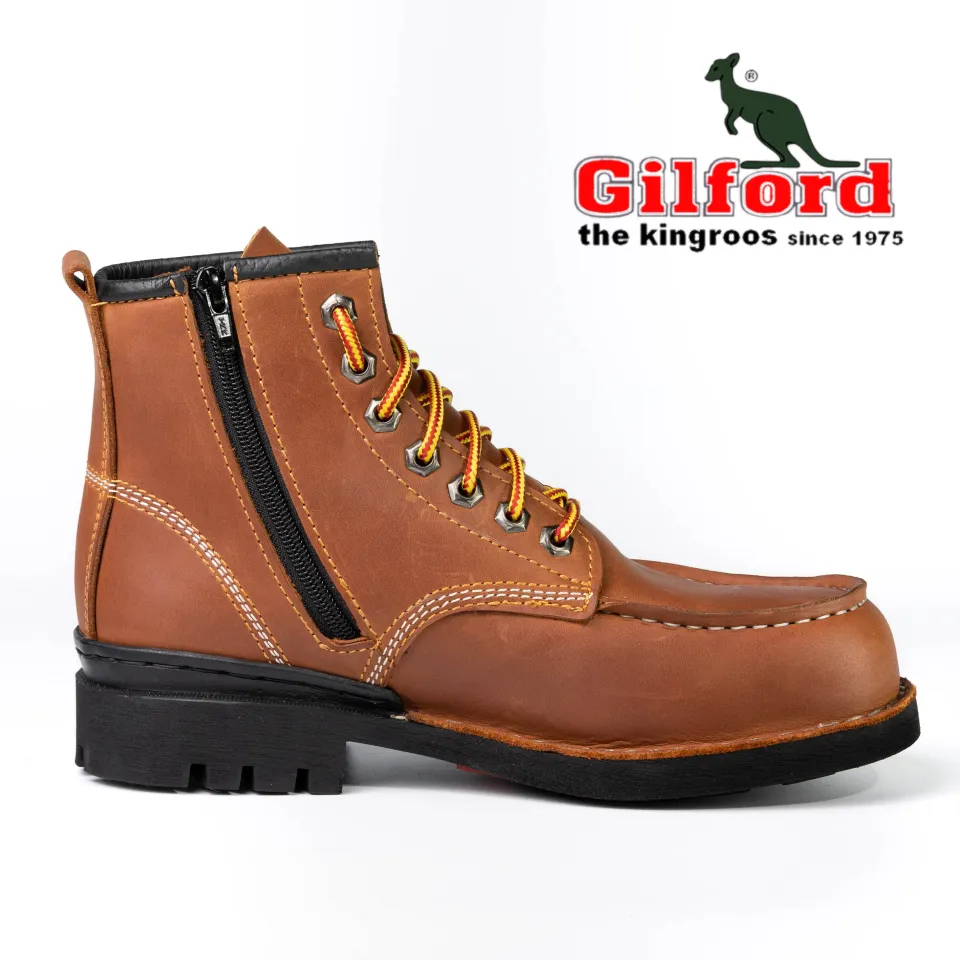 Moc Toe King Safety Boots Malaysia Price Gilford Single Zip Moc - Main Image